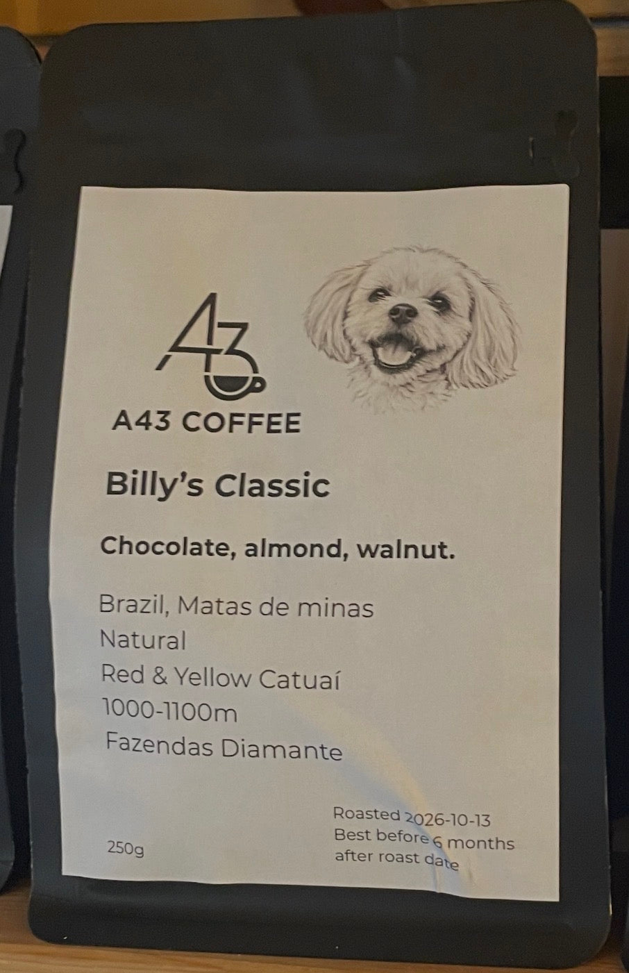 Billy's Classic Brazil Fazendas Diamante Natural Red & Yellow Catuaí
