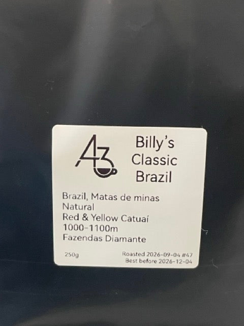 Billy's Classic Brazil - Natural Red & Yellow Catuaí