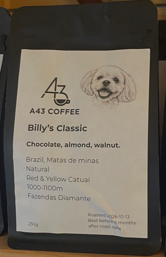 Billy's Classic Brazil Fazendas Diamante Natural Red & Yellow Catuaí