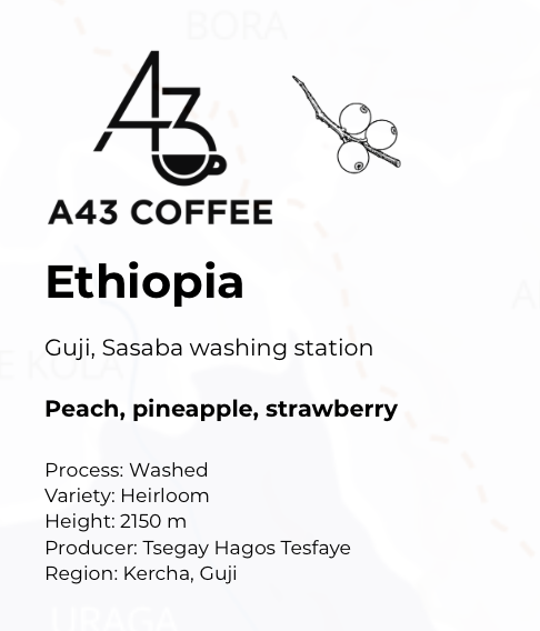 (Pre-order) Ethiopia Guji Heirloom Washed