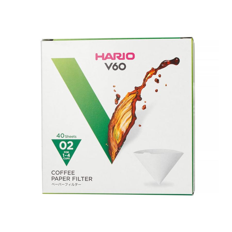 Hario V60 kaffefilter storlek 02 - 40st
