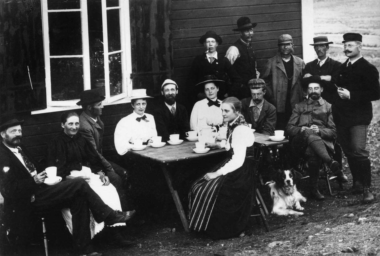 Kafferep utanför Sylstugan 1898